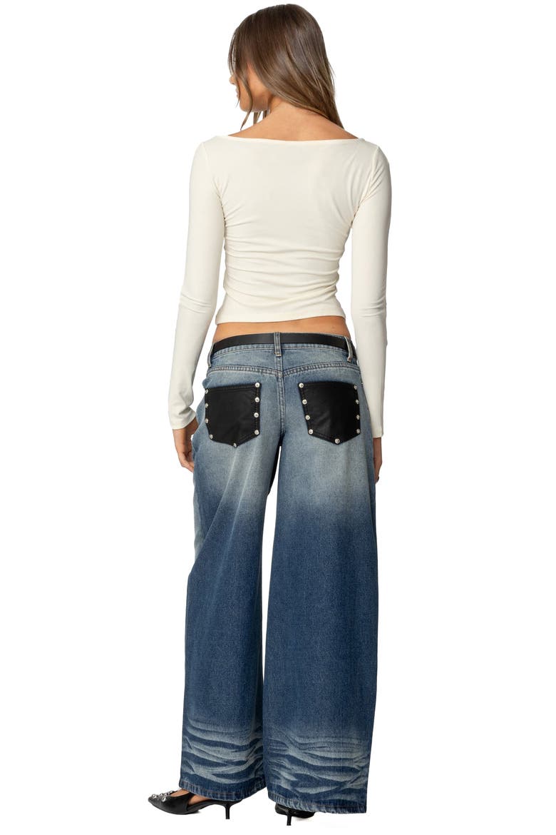 Nikola Boat Neck Crop Top, Alternate, color, CREAM