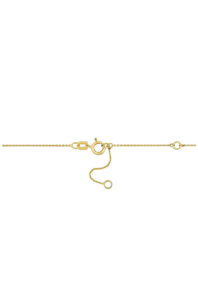 Diamond Station Necklace - 0.17ct., Alternate, color, WHITE