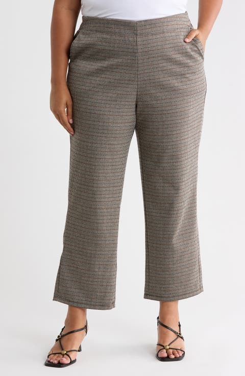 Double Knit Wide Leg Pants