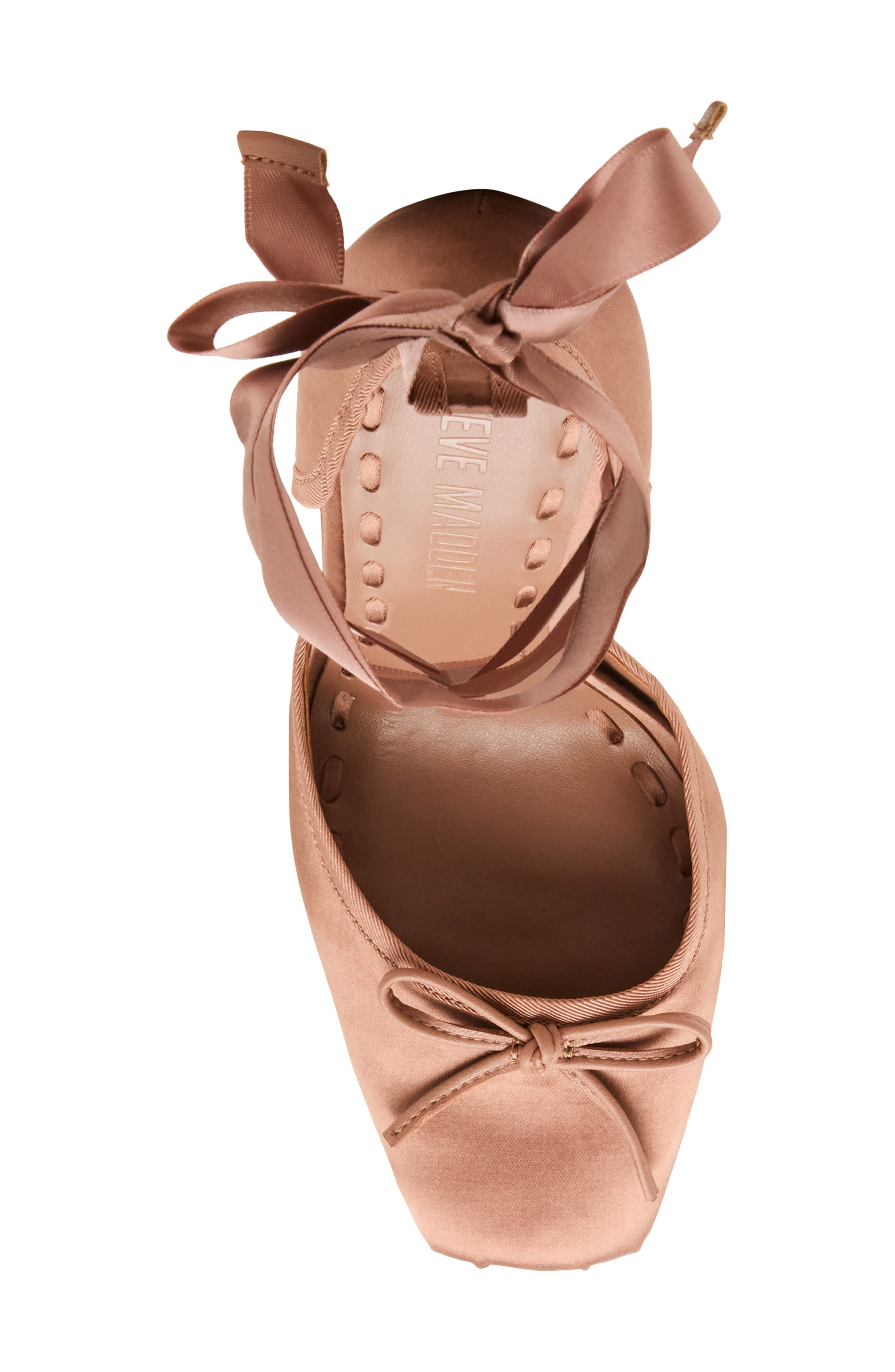 Larina Ankle Wrap Pump, Alternate, color, TAN SATIN