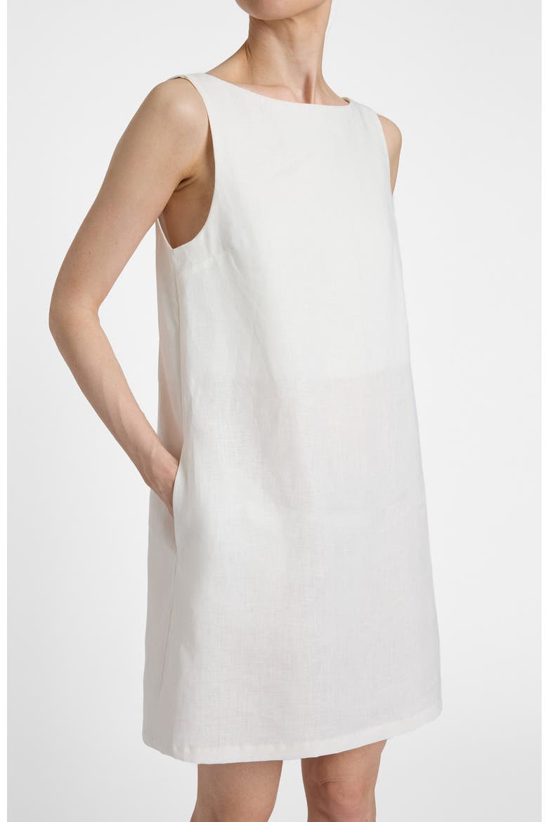 Jaclyn Sleeveless Shift Dress, Alternate, color, Creme