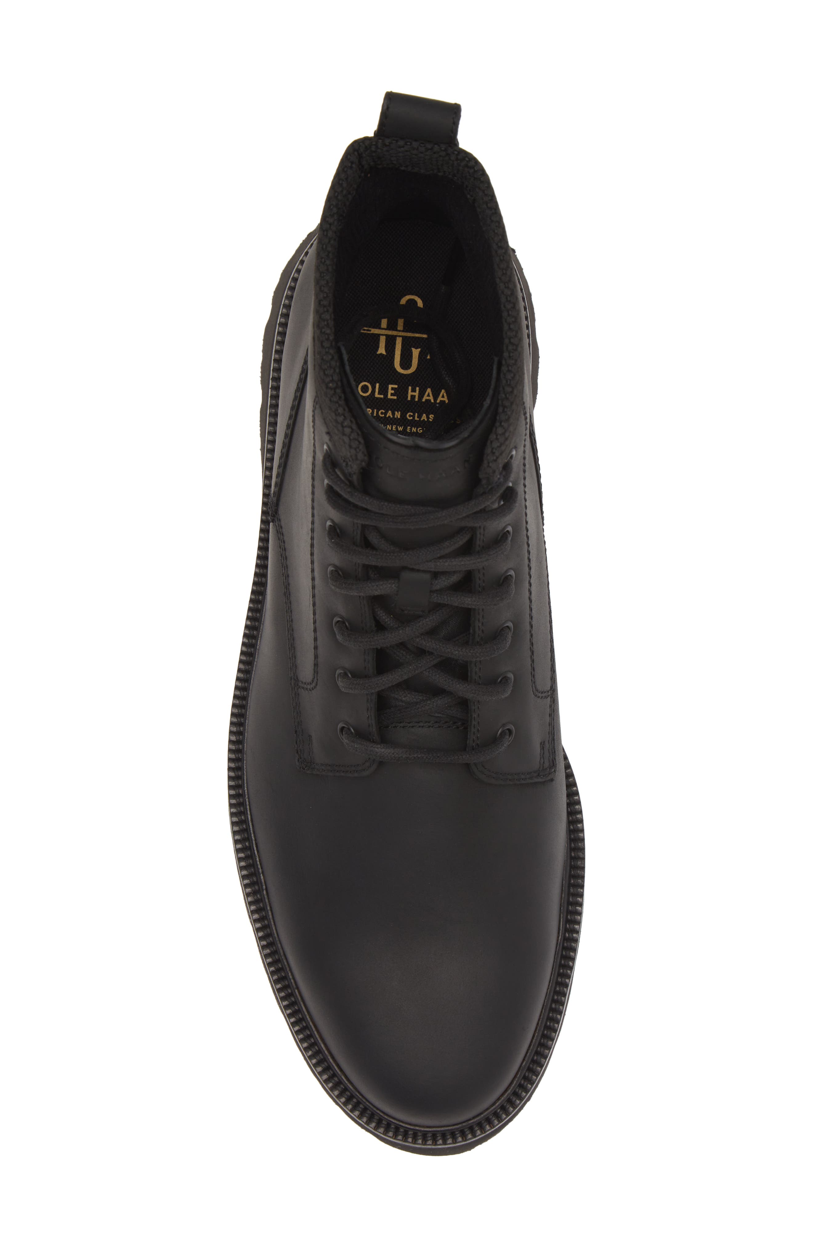 Cole Haan American Classic Waterproof Plain Toe Lace-Up Boot, Alternate, color, 