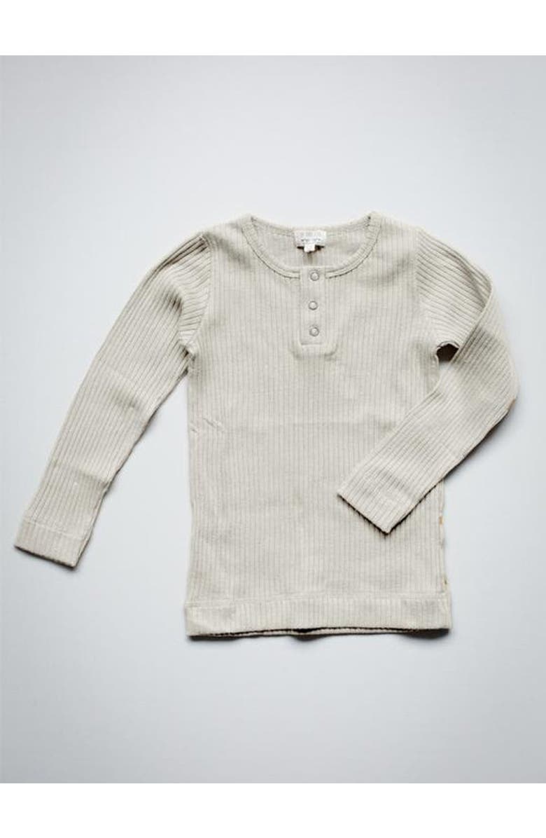 The Simple Folk The Ribbed Top, Main, color, Ecru