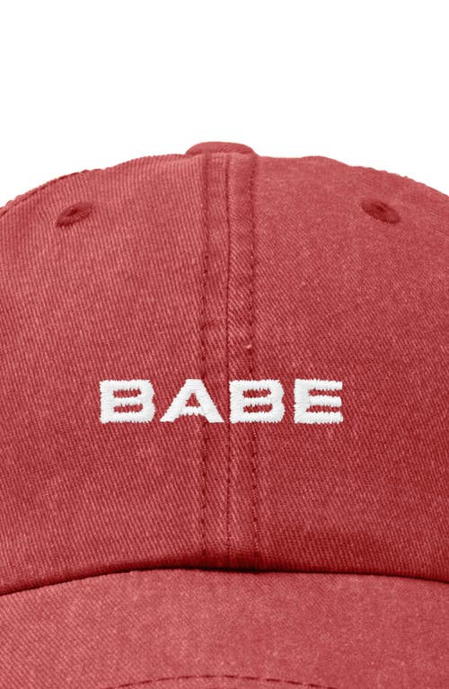 DALIX DALIX BABE EMBROIDERED CAP