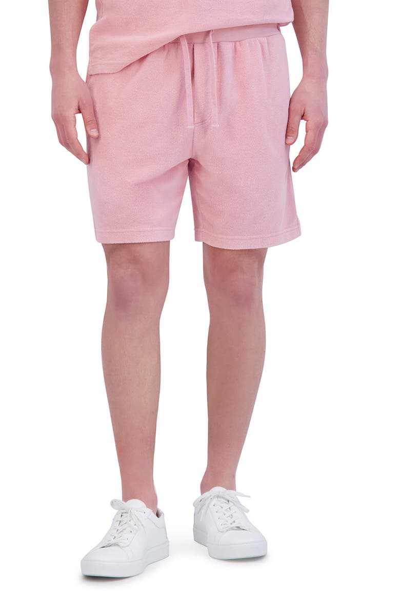 Cotton Terry Cloth Shorts, Main, color, CANDY PINK