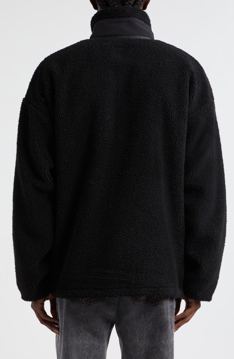 Y/Project Paris Best Oversize Jacquard Fleece Jacket, Alternate, color, 