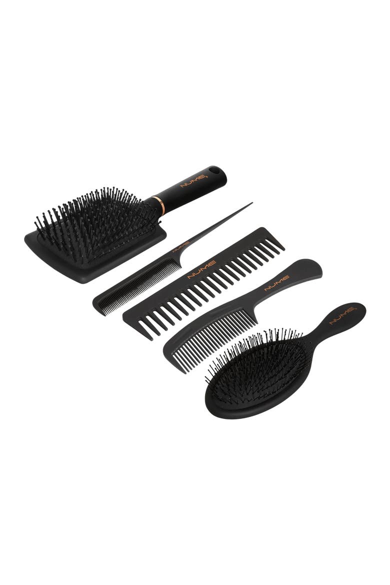 Complete Brush & Comb Set, Main, color, Black