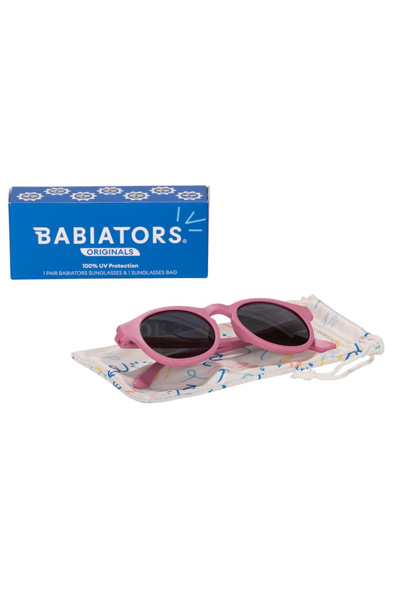 Kids' Mooncherry Keyhole Sunglasses, Alternate, color, PINK
