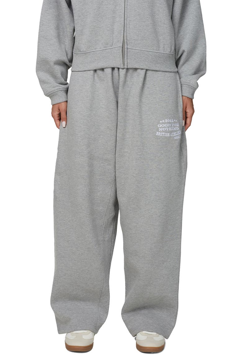 Wide Leg Icarus Joggers, Main, color, Grey