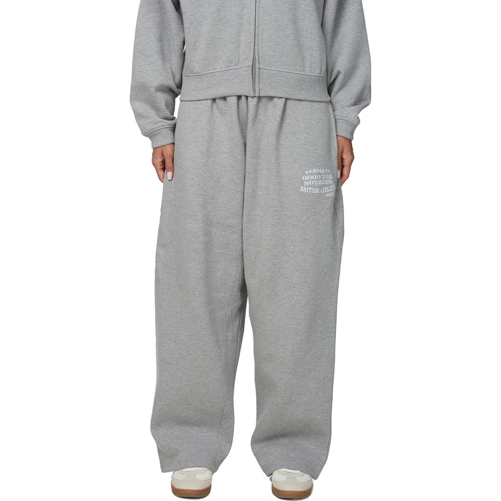 Good For Nothing Wide Leg Icarus Joggers In Gray