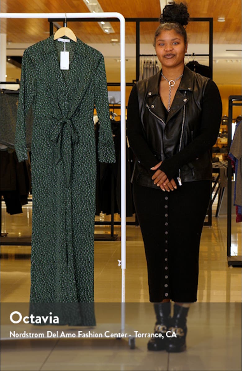 Wrap Waist V-Neck Long Sleeve Jumpsuit, sales video thumbnail