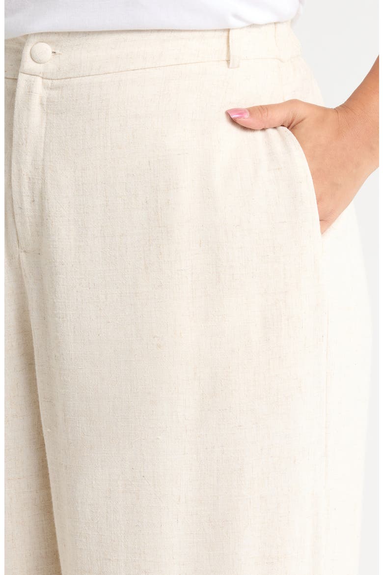 Presley Chelsea Wide Leg Pants, Alternate, color, NATURAL