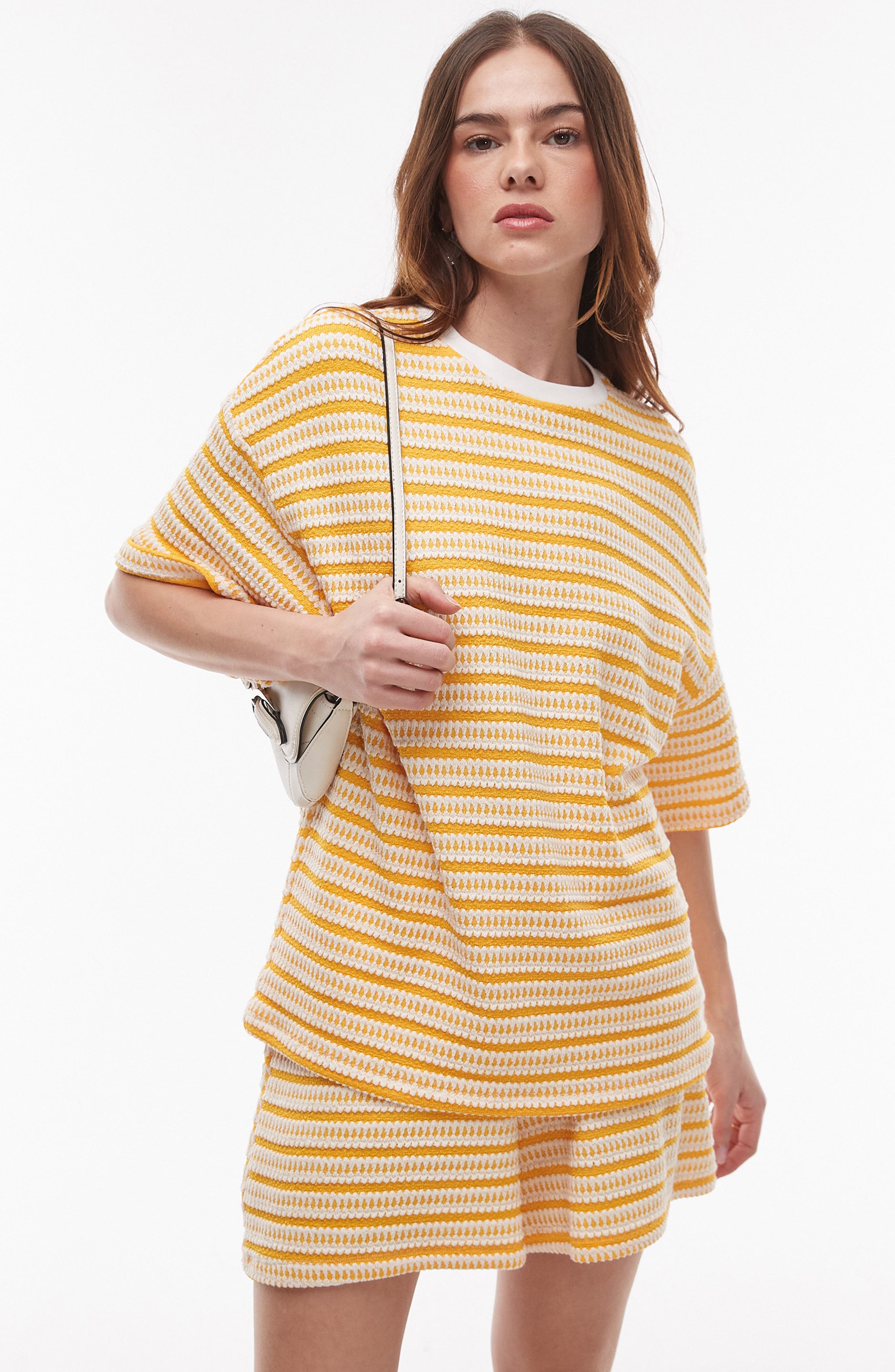 yellow tops topshop