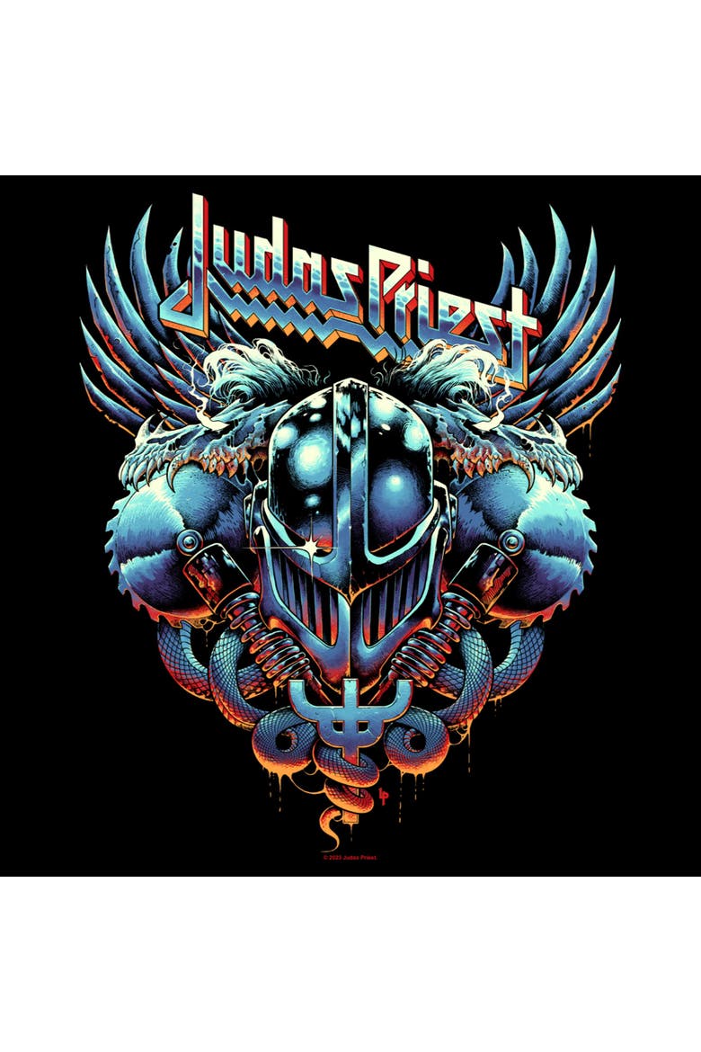 Men's Judas Priest The Serpent and the King  Graphic T-Shirt, Alternate, color, Black