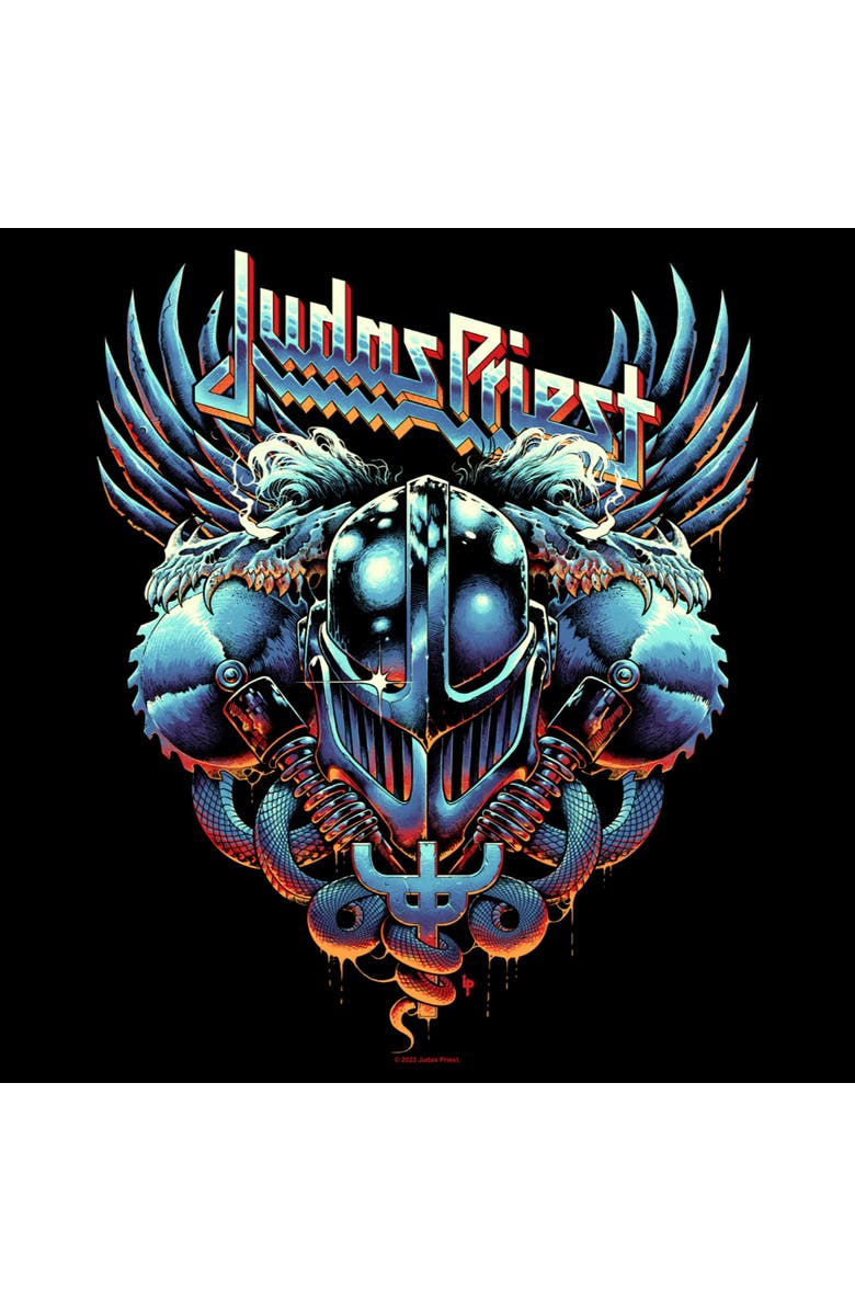 Judas Priest Men's Judas Priest The Serpent and the King Graphic T-Shirt, Alternate, color, Black