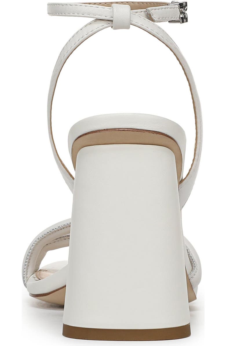 Sam Edelman Kia Block Heel Ankle Strap Sandal, Alternate, color, Bright White