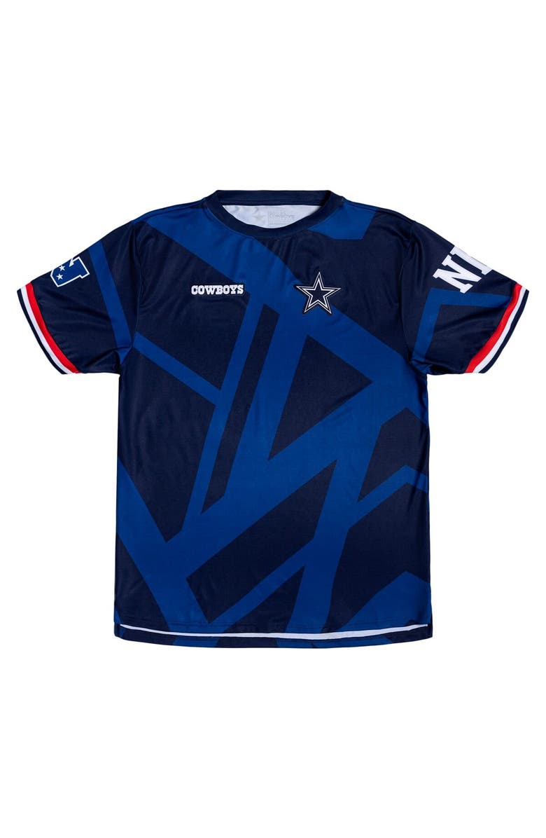 NFL Men's Navy Dallas Cowboys America's Team Fashion Soccer Top, Alternate, color, Navy