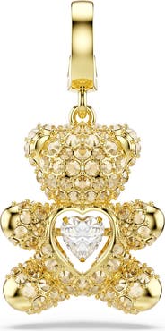 Swarovski Idyllia Crystal Teddy Bear Charm