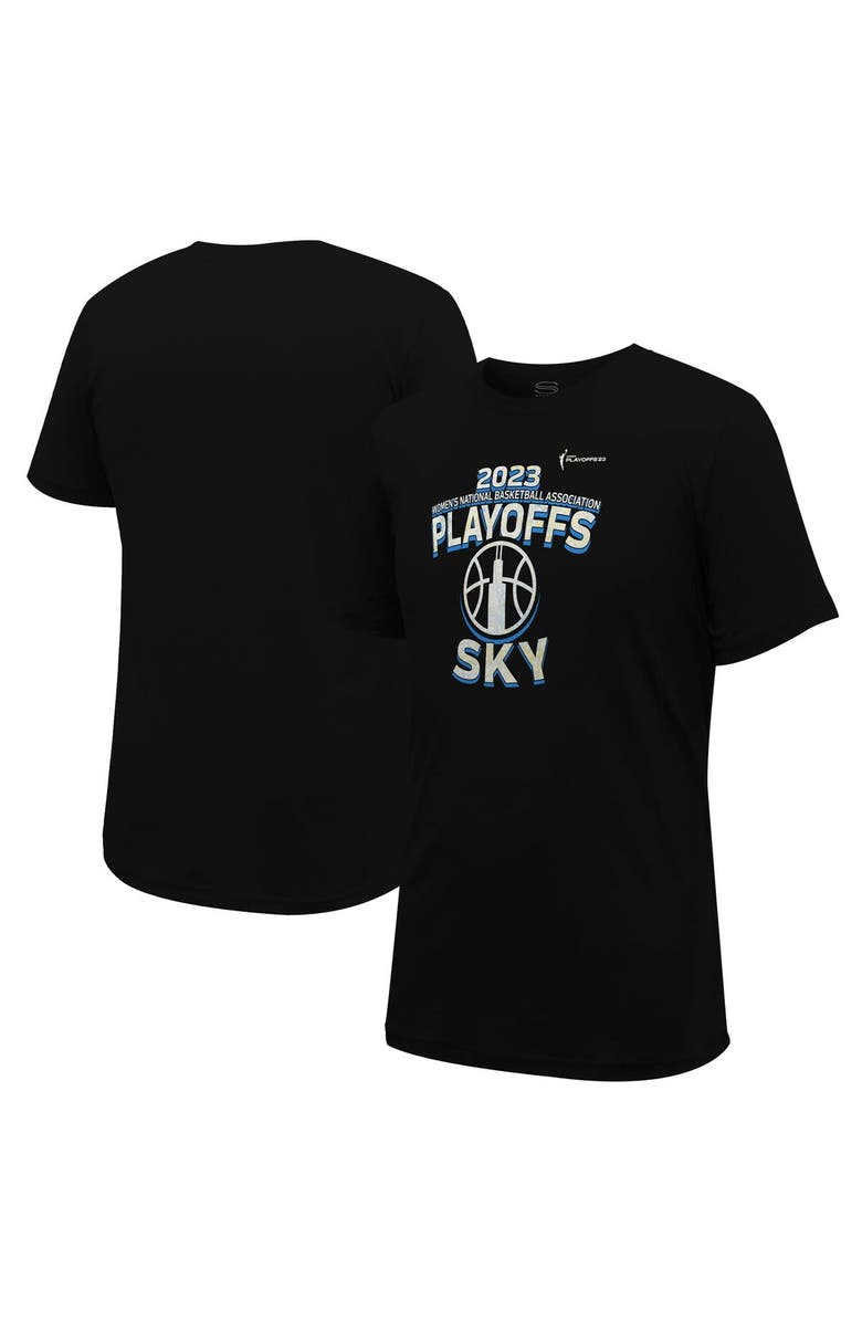 Stadium Essentials Unisex Stadium Essentials Black Chicago Sky 2023 WNBA Playoffs Dust T-Shirt, Alternate, color, Black