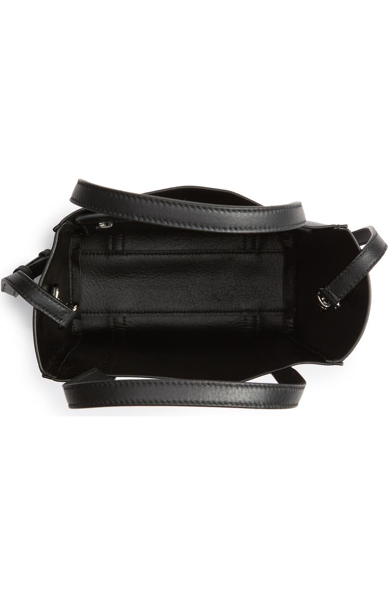 Balenciaga Extra Small Everyday Logo Leather Tote, Alternate, color,