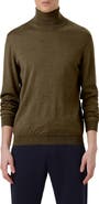 Bugatchi Sawyer Merino Wool Turtleneck Sweater