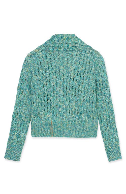Fortela Lola Knit Cardigan In Blue
