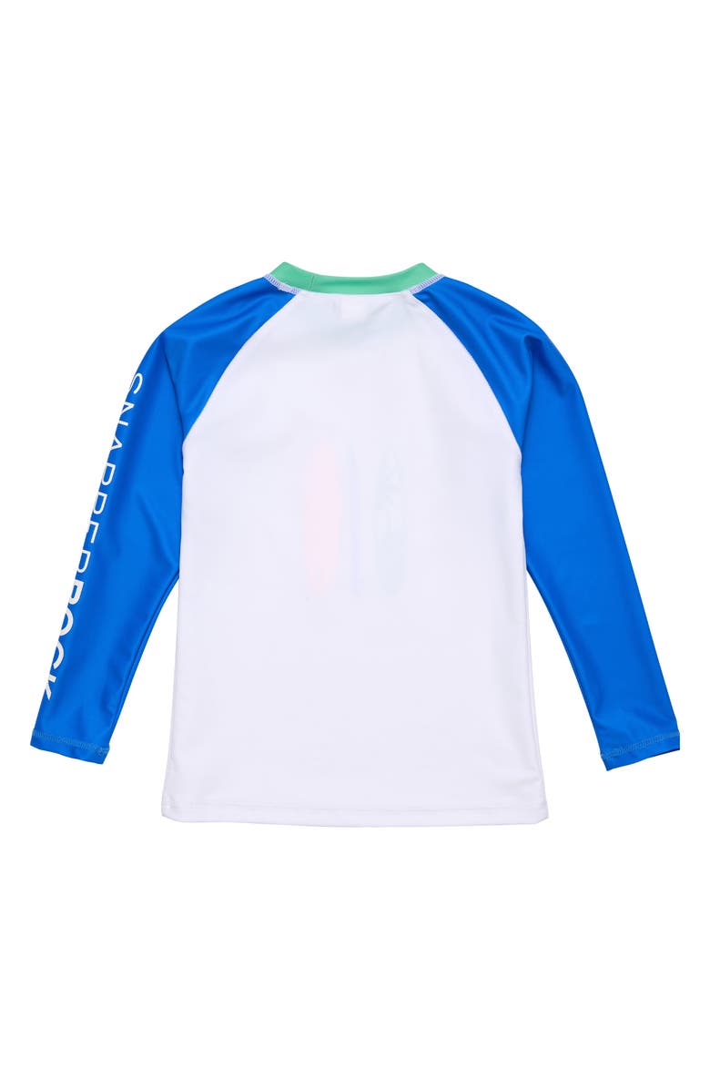 Snapper Rock Kids' Breakwater Beach UPF 50+ Rashguard, Alternate, color, 