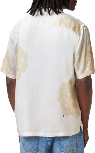 Fleur Short Sleeve Camp Shirt