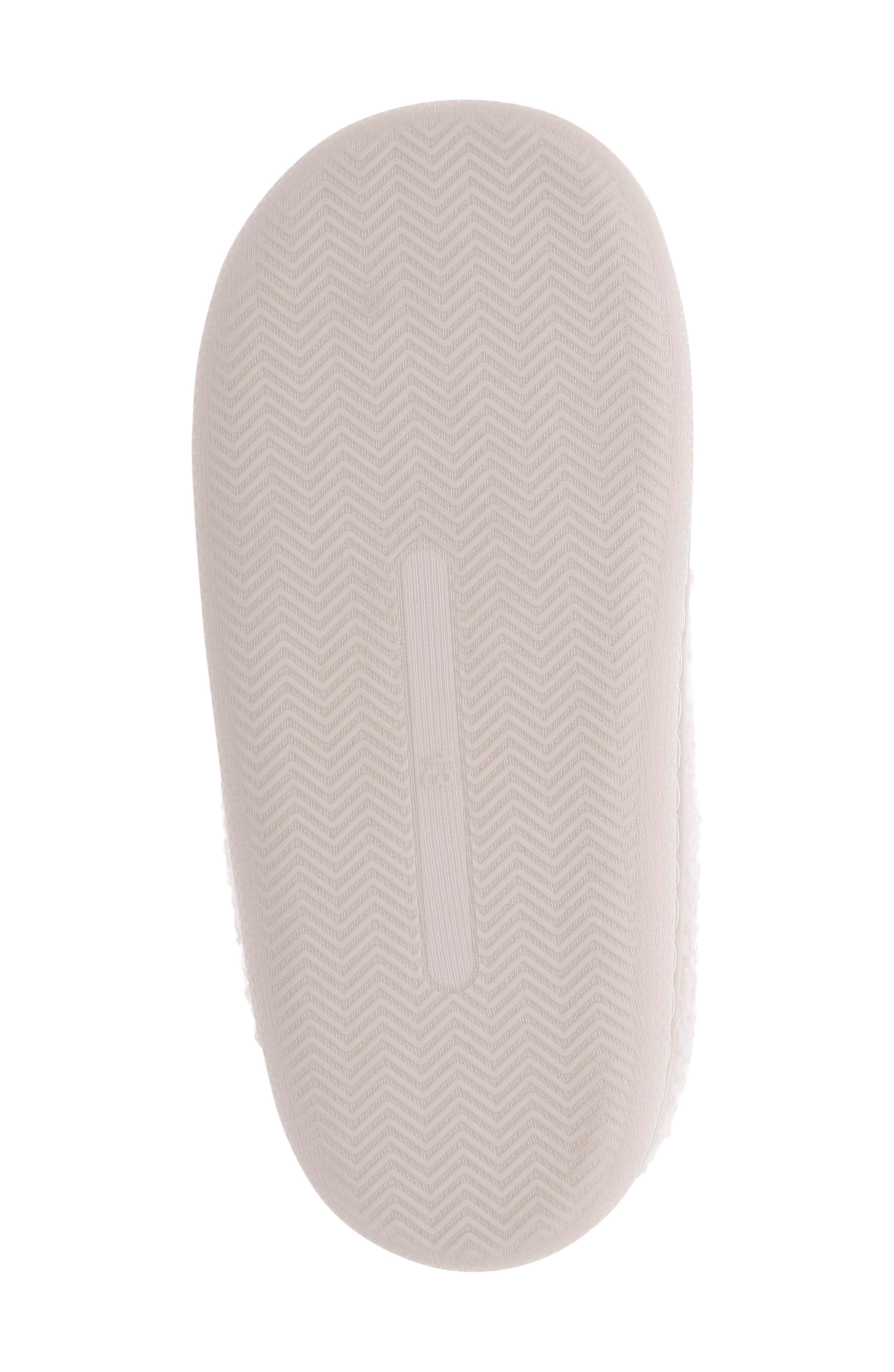 MIA Kids' Little Cozi Slipper, Alternate, color, White/ Yellow Smiley