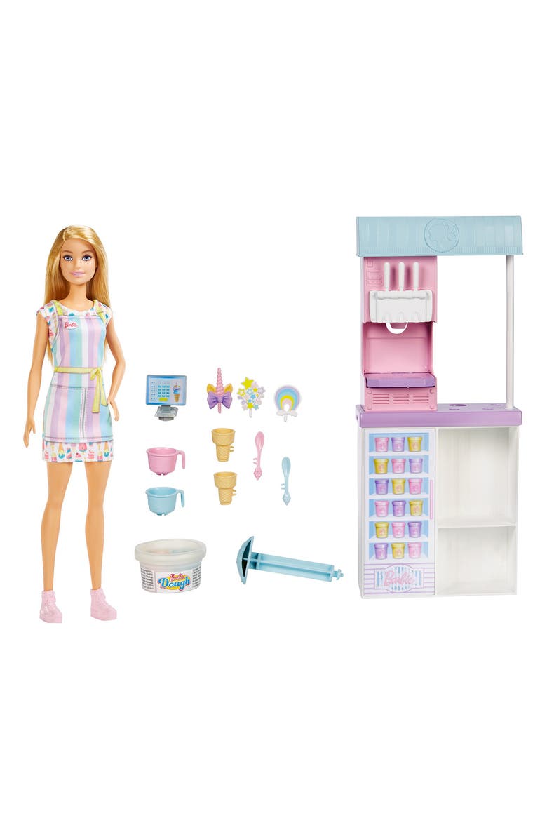 Barbie Mattel Barbie<sup>®</sup> Ice Cream Shop Playset, Alternate, color, 