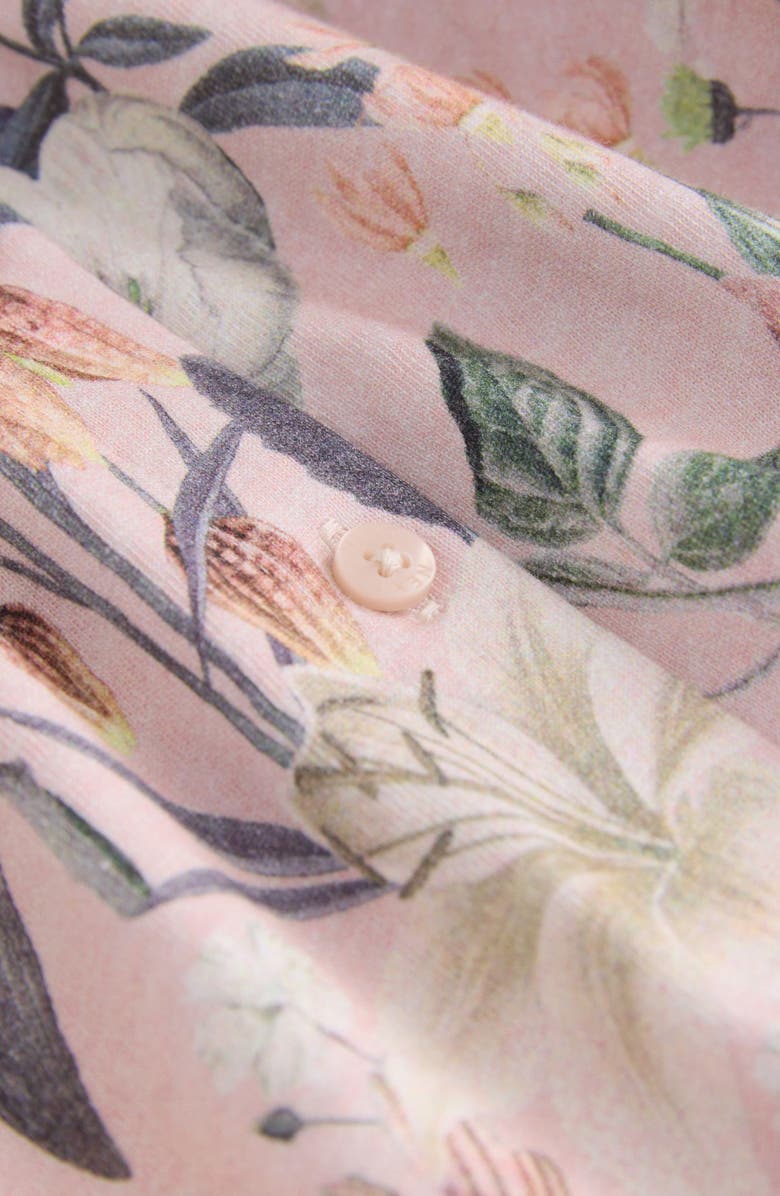 NEXT Kids
 Floral Long Sleeve Dress, Alternate, color, Pink