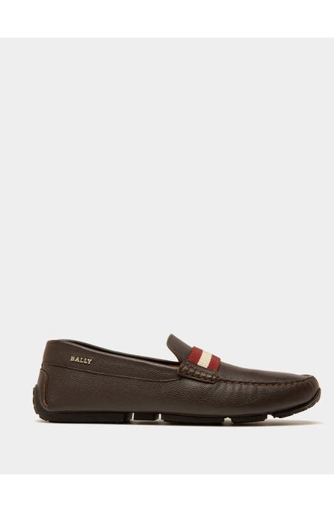 Pilot Drivers In Leather And Fabric