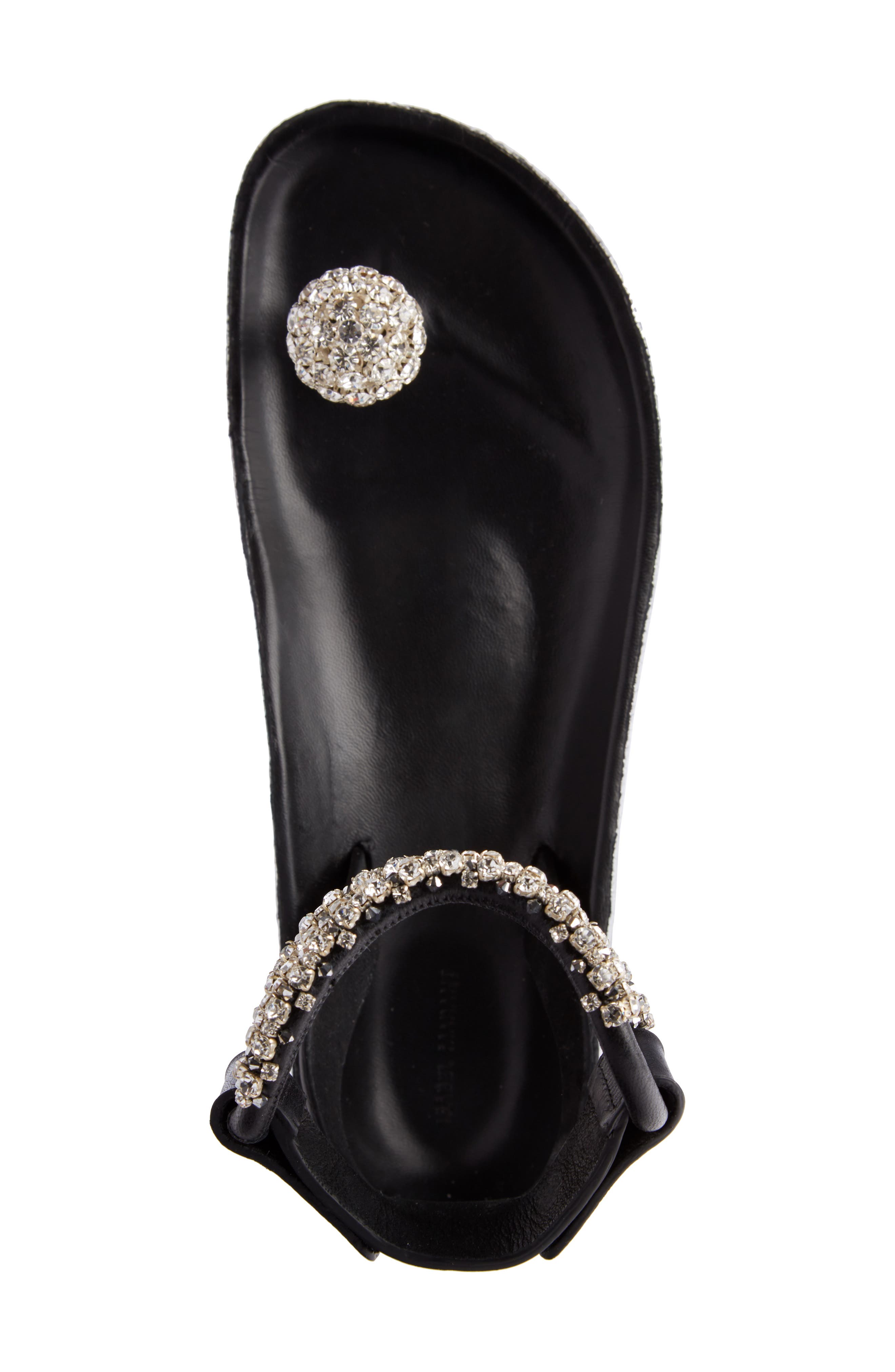 Isabel Marant Ecly Crystal Ball Sandal, Alternate, color, 