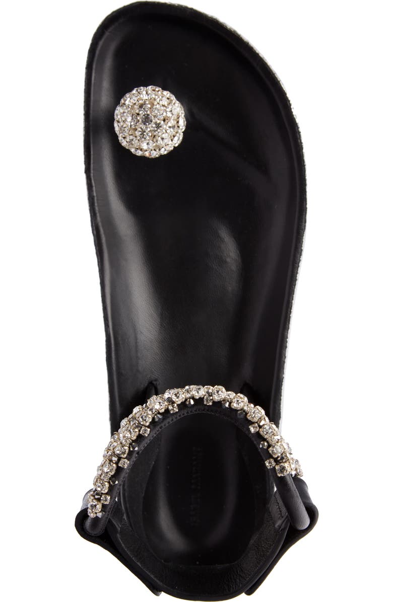 Isabel Marant Ecly Crystal Ball Sandal, Alternate, color,