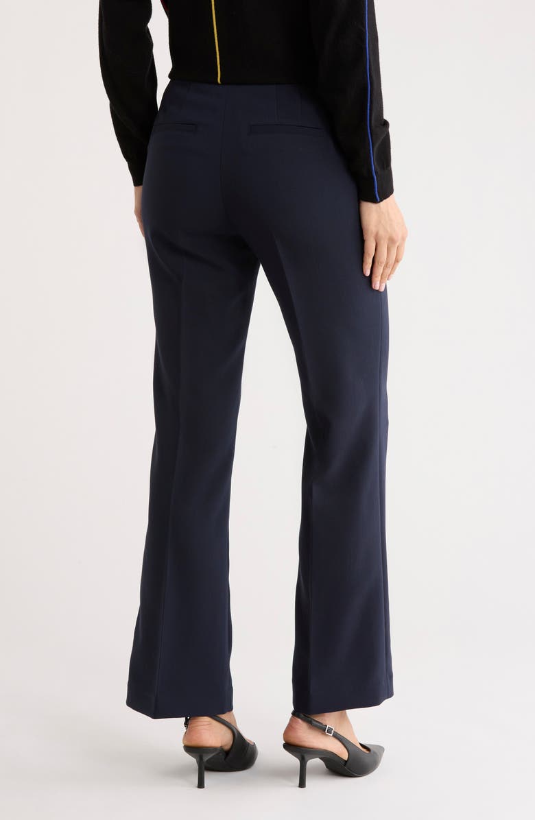 T Tahari Wide Leg Trousers, Alternate, color, Navy Blue