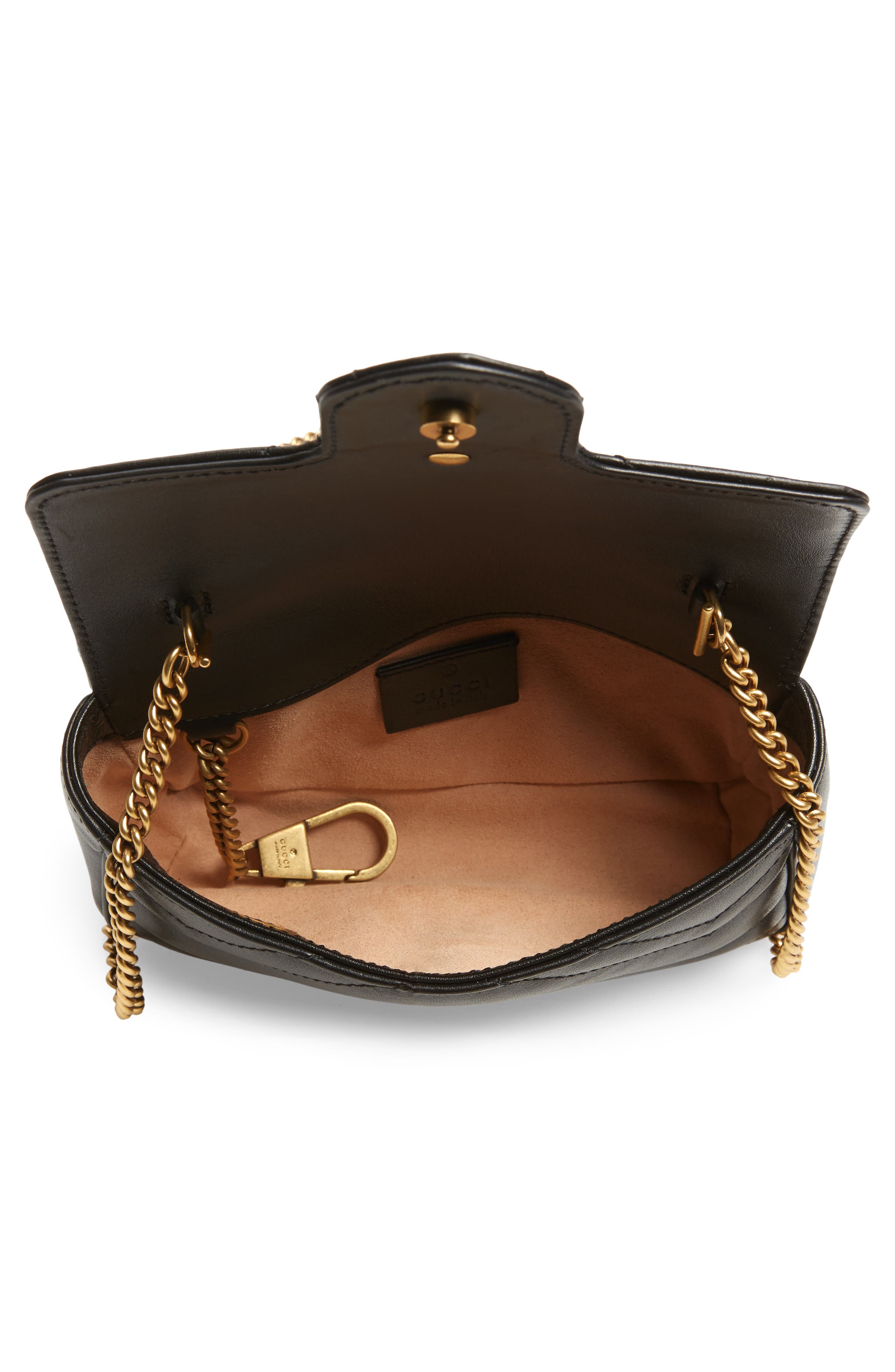 Gucci GG Matelassé Leather Shoulder Bag, Alternate, color, 