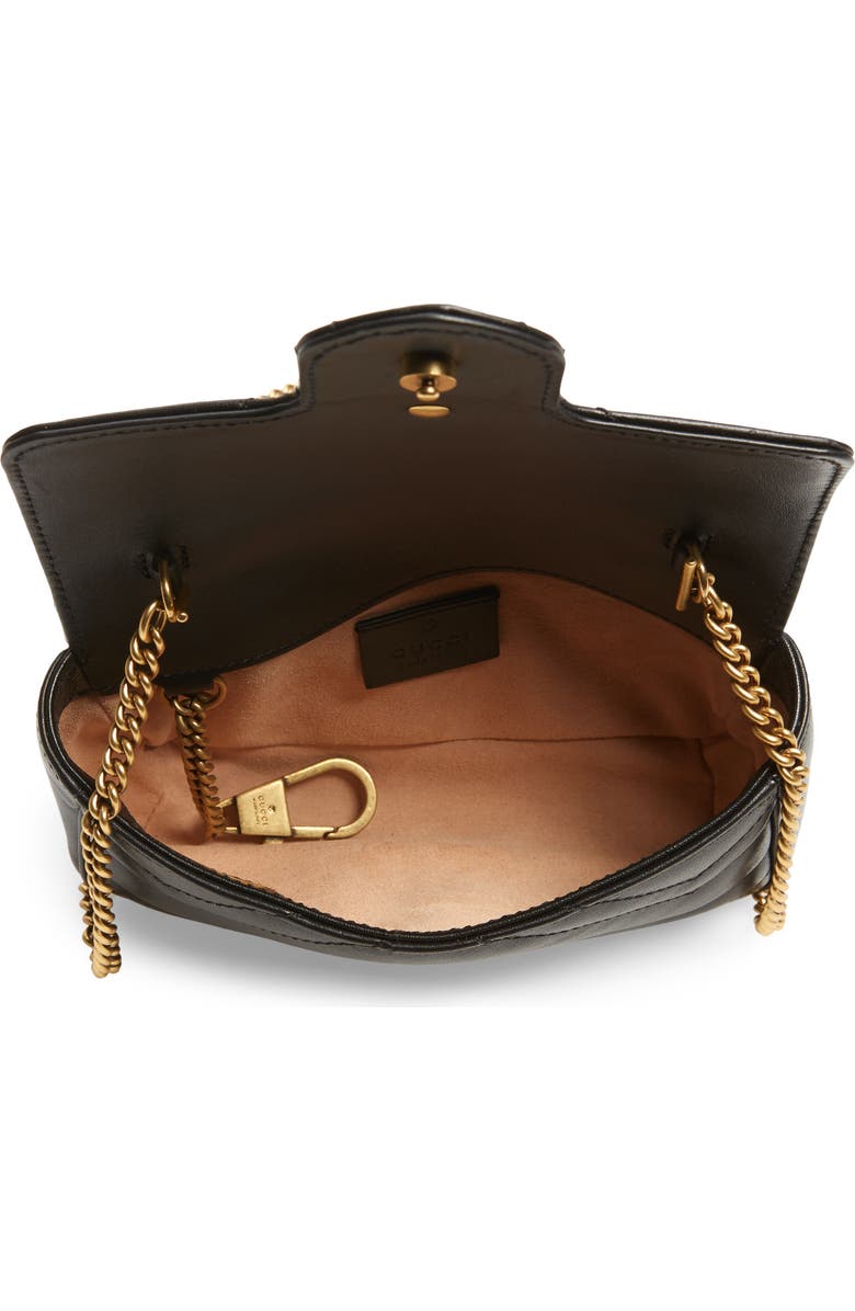 Gucci GG Matelassé Leather Shoulder Bag, Alternate, color,