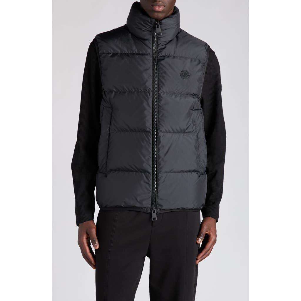 Moncler Arras Down Puffer Vest In Black