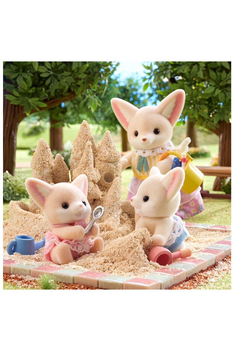 Fennec Fox Twins, Alternate, color, MULTI