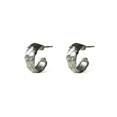 Utu Silver Hoops