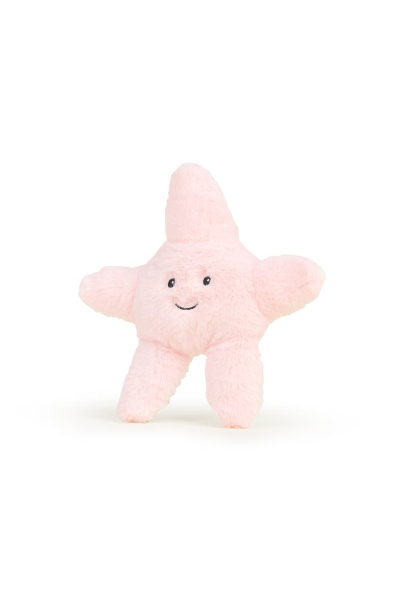 Warmies Starfish Junior Plush Toy, Main, color, Pink