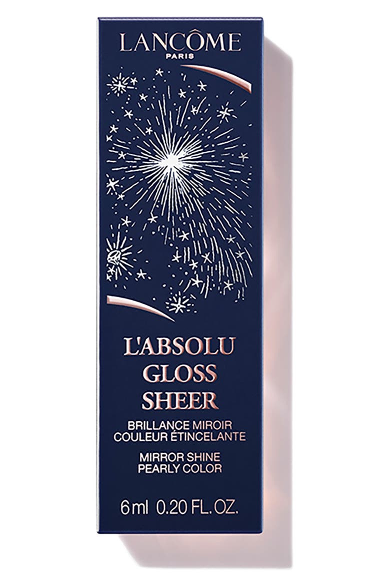 L'Absolu Diamond Glitter Lip Gloss Sheer (Limited Edition), Alternate, color, NO COLOR