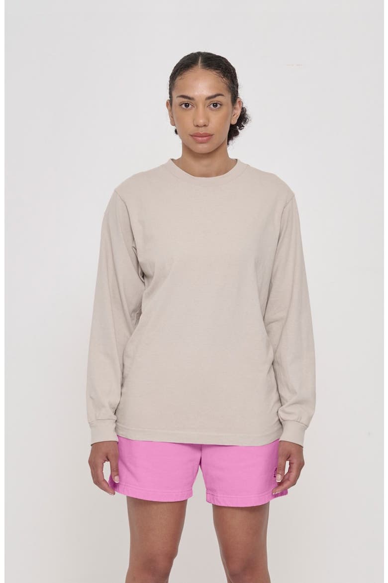 Long Sleeve Trash Tee, Alternate, color, Oat