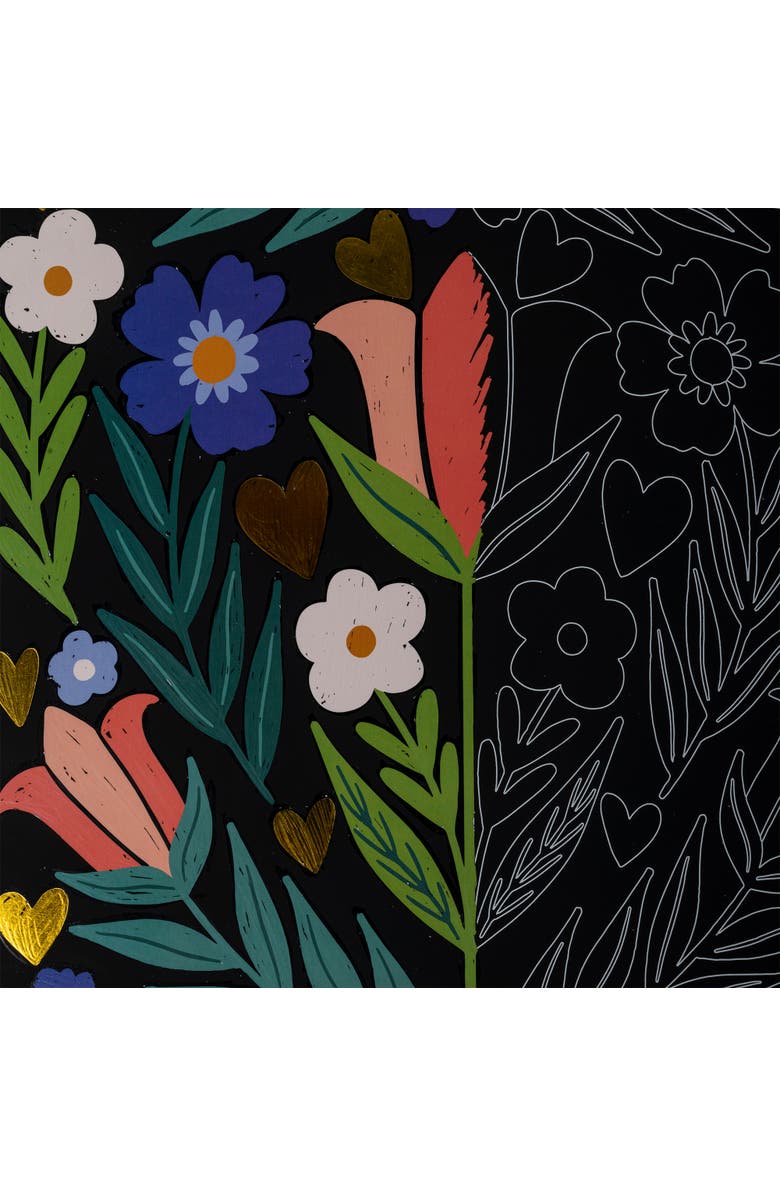 Brea Reese Scratch Art Paper Pad Butterfly Garden, Alternate, color, 