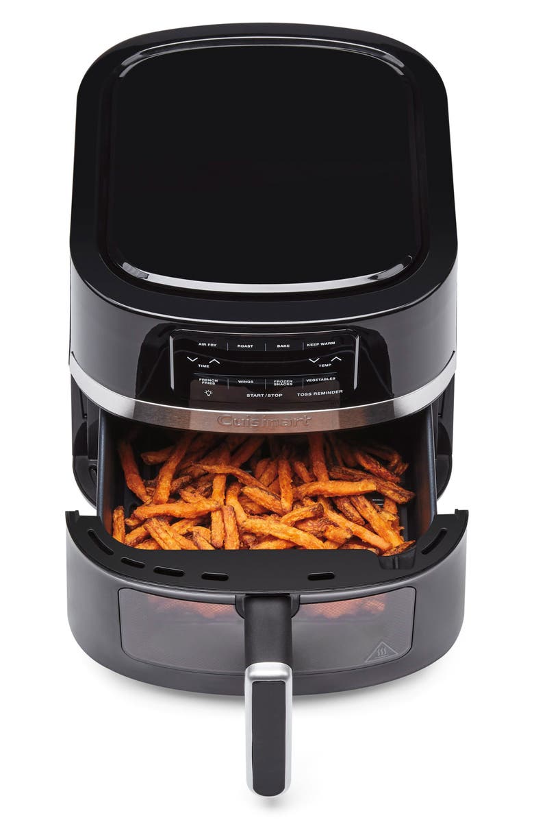 Cuisinart 4.5 QT Basket Airfryer, Alternate, color, Black