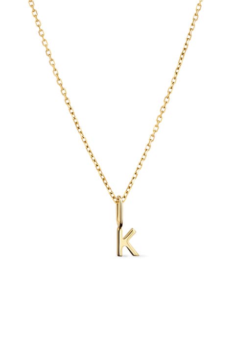 Letter Necklace - Gold Letter Necklace