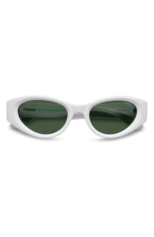 Polaroid 51mm Polarized Cat Eye Sunglasses