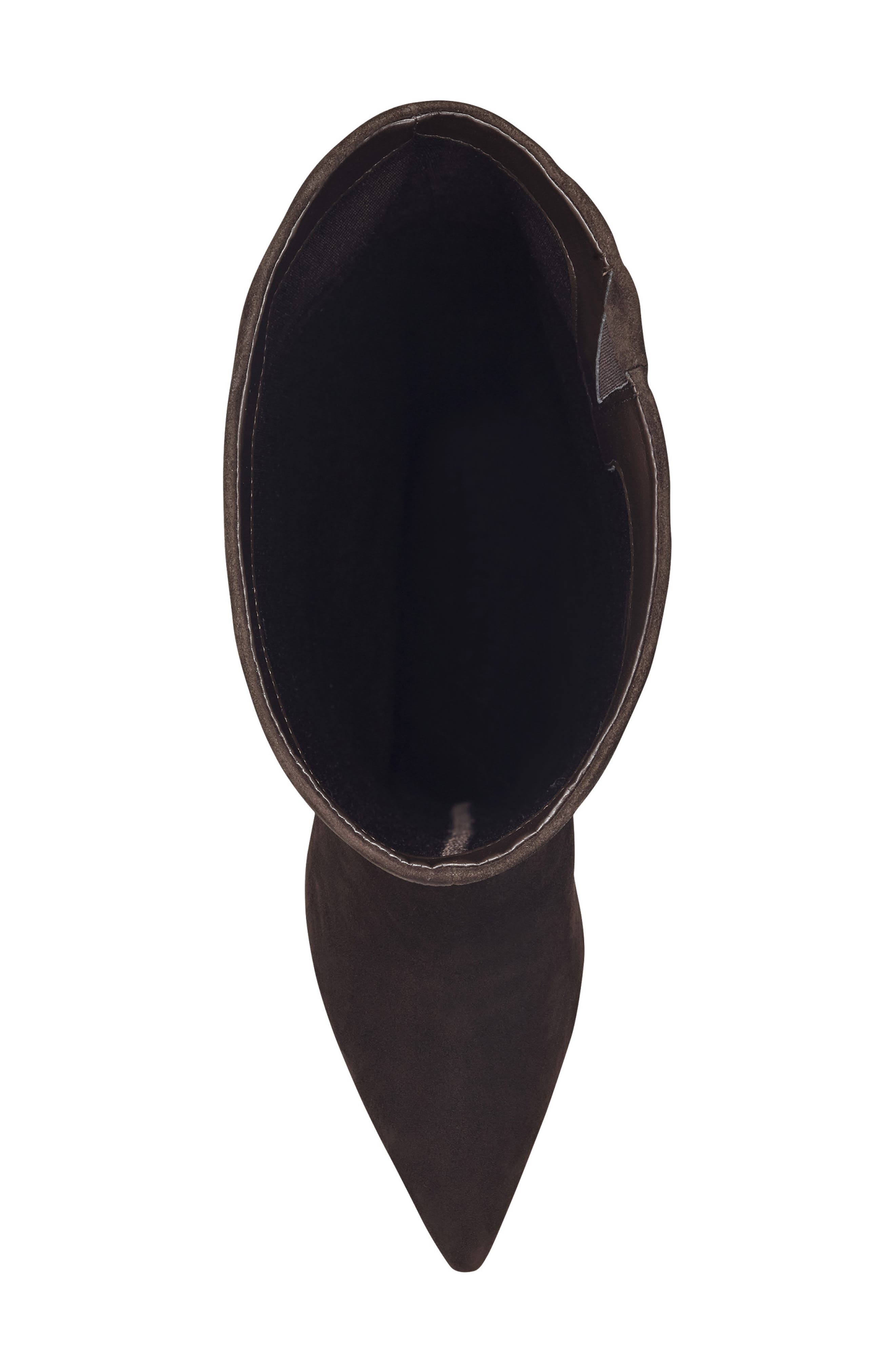 Marc Fisher LTD Sabrina Knee High Boot, Alternate, color, Dark Brown Seude