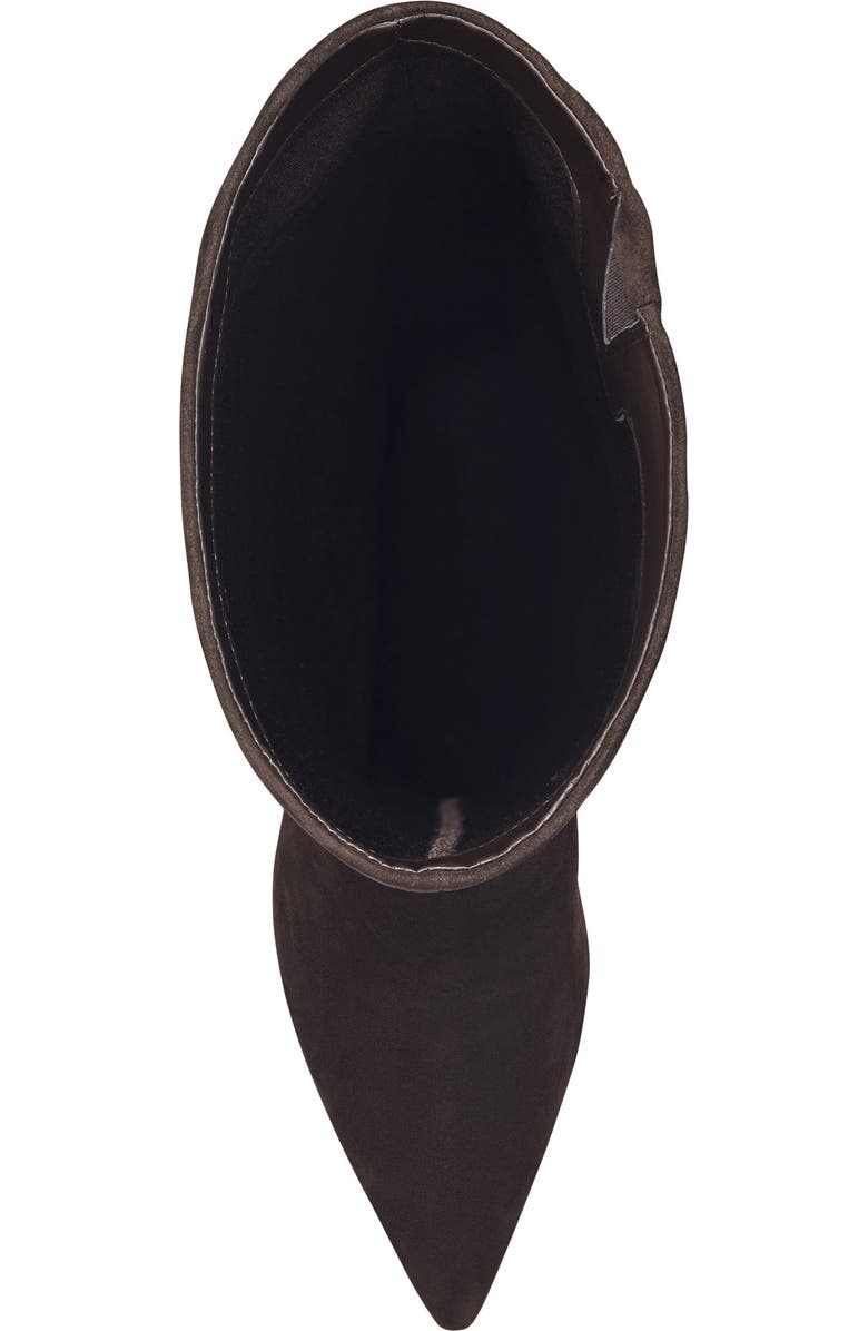 Marc Fisher LTD Sabrina Knee High Boot, Alternate, color, Dark Brown Seude