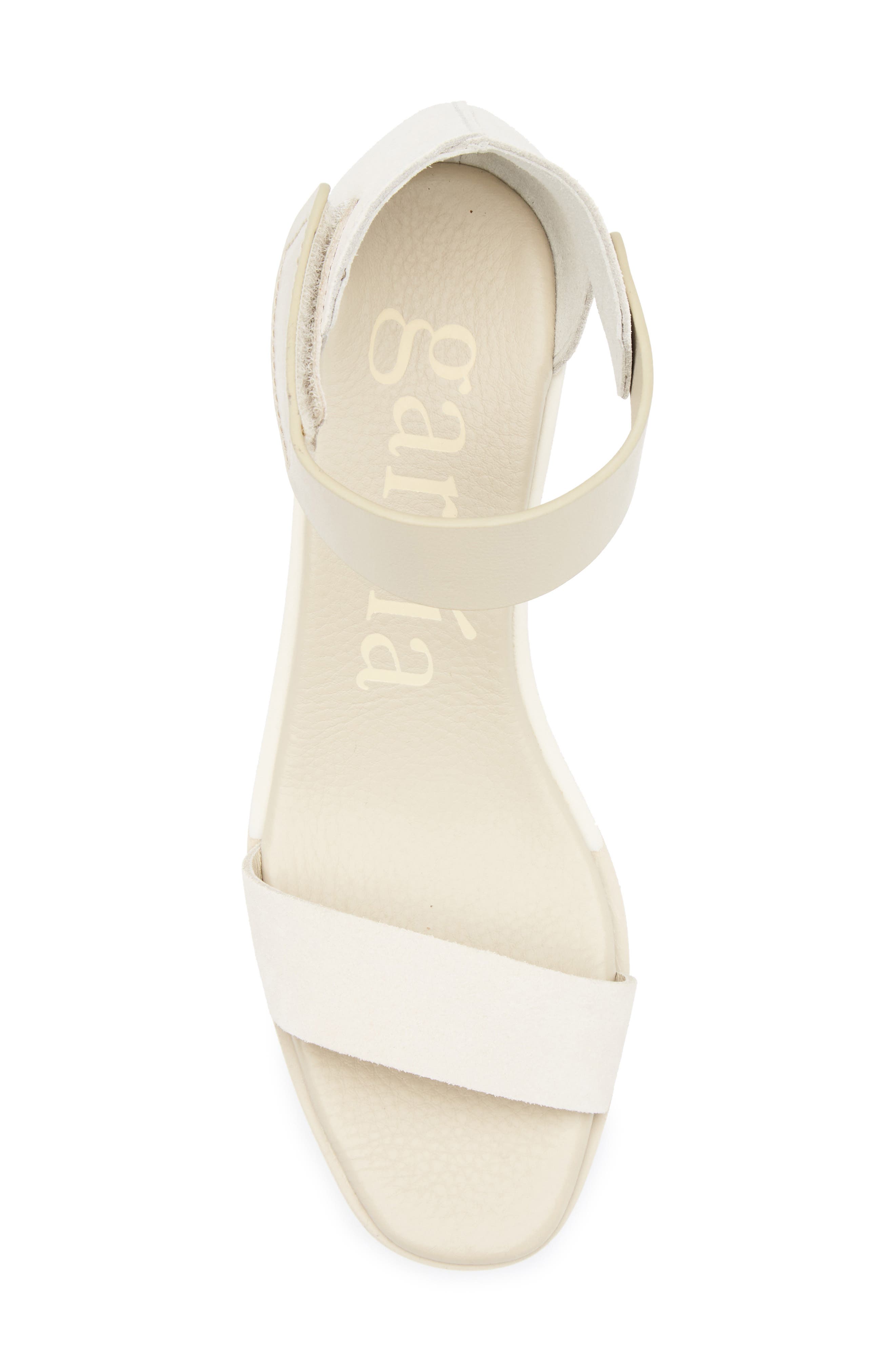 Pedro García Fidelia Wedge Sandal, Alternate, color, BASMATI CASTORO